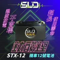 在飛比找momo購物網優惠-【SLD】鈦酸鋰STX12(同YTX12-BS、GTX12-