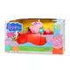 【Peppa Pig】粉紅豬小妹-可動迴力房車組
