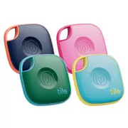 Tile Life360 RE-60034-AP Tile Mate (2024) 4-Pack (Colors) APAC [RE-60034-AP]