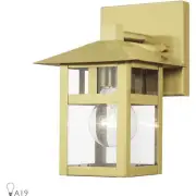 Livex Lighting 21321-32 Crestlake Outdoor Wall Light Satin Gold