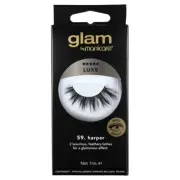 Glam By Manicare Harper Lashes 59 Luxurious Featherly Glamorous 22316