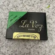 LA VOZ Bb CLARINET REEDS, STRENGTH Medium Hard , BOX OF 12 REEDS, SEALED (34)