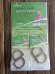 NEW Clover #9535 Nancy Zieman Bag D RINGS 1 1/4 Inches + Tote Stabilizer 5"x20"