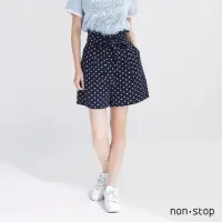 在飛比找momo購物網優惠-【non-stop】甜美圓點綁帶短褲-2色