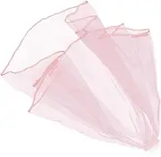 [Veemoon] Double Veil Satin Bridal Wedding Party Accessory Veil for Bachelorette Photo Shot Decor