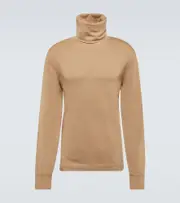 [Zegna] Zegna Wool turtleneck sweater AU 93 beige