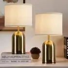 GyroVu Touch Control Table Lamps Set of 2 Bedside Table Lamps for Bedrooms S