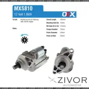 MXS810-OEX Starter Motor 12V 9Th CCW Mitsuba Style For HONDA Accord, CM6 (for: Honda)