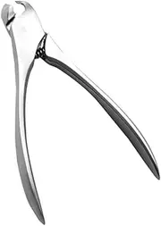 Baluue 1pc Stainless Steel Nail Clippers Trimmer Nail Clamp for Groove Manicure Tool