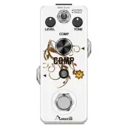 Guitar Compressor Effect Pedal Analog Vintage Ultimate Compression 2 Modes Co...