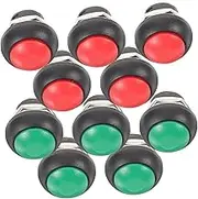 10pcs Waterproof Wired Doorbell Push Button Kit Lighted Door Bell Ringer Replacement Switch for Easy Installation Includes 5 & 5 Compatible with Most