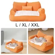 Pet Sofa with Zipper Kennel Washable Pet Lounger for Kittens Cat All Breed