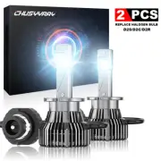 2PCS D4S/D4R/D4C Headlight Replace HID Xenon Super Bright 6000K Conversion Kit (for: Mitsubishi)