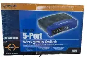 Linksys 5 Port Workgroup Switch EZXS55W