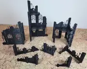 Gothic Sector 28mm Tabletop Wargame Building Ruin Terrain