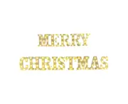 MERRY CHRISTMAS Letters Lights for Christmas Party Home Decorations