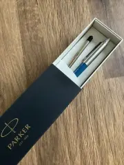 Parker JOTTER Ballpoint Pen, GLAM ROCK PEACOCK BLUE+1 REFILL, Gift Box ( 1 PEN )