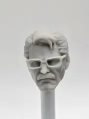 3d Print Jim Gordon Glasses HEAD 1:10 7" Diamond Select McFarlane DC Multiverse