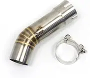 Durable Accessories Motorcycle Exhaust Muffler Refit Exhaust Pipe Middle Section for FZ8 FZ8N FZ8S YZF-FZ8 FZ800 for Fazer