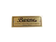Boone Cabinet Label Campbell Smith Ritchie