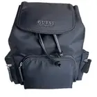 Brand New Black Guess Joliet Backpack Handbag w/ LOGO Straps