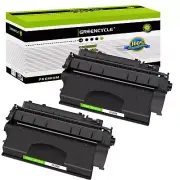 2PK CF280X Toner Cartridge for HP 80X Laserjet Pro 400 M401a M401n M425dn M425dw
