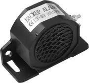12V-48V Backup Alarm 105±3dB(A) Car Reverse Horn BiBi Buzzer Warning Alarm Alerter Car Back-up Alarm IP67 Water-proof Reversing Horn for Truck Excavator Construction Machinery Vehicles Black