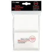 Ultra Pro TCG - Deck Protector Card Sleeves - White (100 Pack)