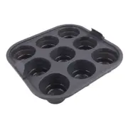 DAILY BAKE SILICONE SQUARE COLLAPSIBLE 9 CUP MINI MUFFIN PAN 22 X 22CM