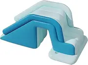 Inflatable Slide for Pool - Foldable Kids Pool Slide | Non-Slip Quick-Setup Ramp for Youth Boy Girl Residential Outdoor Recreation Summer Parties Camping Trips Hotel