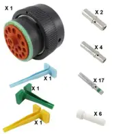 Deutsch HDP20 Series P26-24-18SN Connector Kit