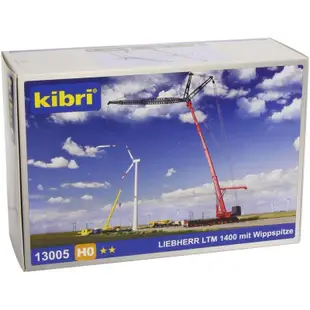 【預購】Kibri 13005 (HO kit) LIEBHERR LTM 1400 移動式起重機+吊臂