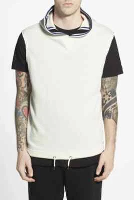 Diesel - EA Sleevless Hoodie, White, Large