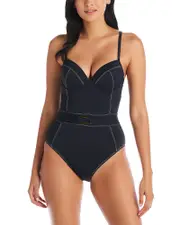 Bleu by Rod Beattie Underwire One Piece Swimsuit