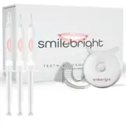 SmileBright Peroxide Teeth Whitening Kit Light Tray Gel 35%