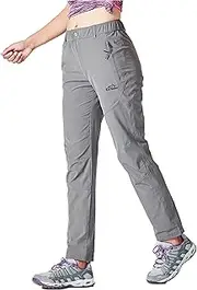 [Letuwj] Summer Outdoor Quick-Drying Pants for Men and Women Thin Stretch Hiking Women Slim Pants