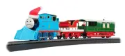 Trains - Thomas Saves Santa's Sleigh Ready to Run Electric Train Set - HO Sca...