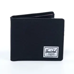 Herschel Roy Bi-Fold Wallet 全黑 黑色 RFID 防盜 帆布 皮夾 短夾 男生 錢包 現貨