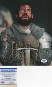 TOM CULLEN AWESOME WELSH ACTOR AS 'SIR LANDRY' SIGNED "KNIGHTFALL" PHOTO PSA