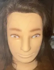 NEW Marianna Brad Manikin Up To 18"-20" Brown Human Hair Level 4 #14156