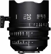 [Sigma] 4412966 20mm T1.5 Mount Cine Lens for Canon (EF Mount), Black
