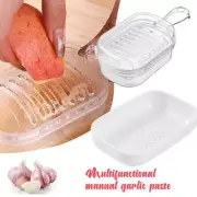 Garlic Ginger Press Garlic Crusher Multifunctional Home Kitchen Supply Manual~