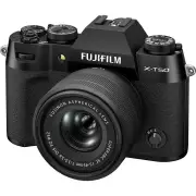 Fujifilm X-T50 - Black Mirrorless Camera with XC 15-45mm Lens