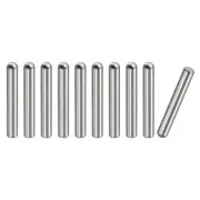5x35mm Dowel Pins, 10pcs Round Head Flat Chamfered End Dowel Pin
