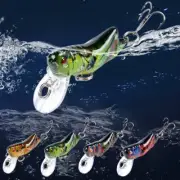 1/2/3pcs Grasshopper Baits Fishing Lures With Sharp Treble Hooks Fishing Tackle