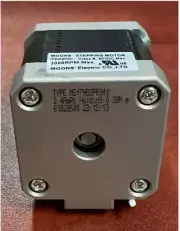 Moons:2 Phase Stepper Motor,Nema17,0.38Nm,0.4A,39.8mm Length,MS17HD2P6040