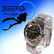 VOSTOK KOMANDIRSKIE Amphibian 2416 / 090679 RUSSIAN Mechanical Watch Diver