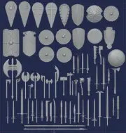 Action Figure - Fantasy Weapon Collection - 1:6 Scale