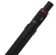 Rotring Old 600 Pencil Black Knurled Grip 0.5 mm Pencil In Red New In Box