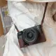 茜茜精品 相機包適用于索尼a7c相機包sony微單保護套a7r真皮套6000底座a7m3 4配件